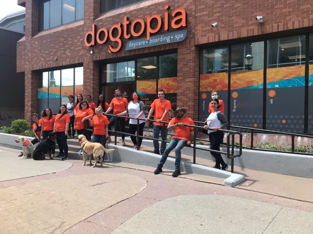 KITCHENER OPENS DOORS WITH A LINE UP... OF DOGS AND PET PARENTS